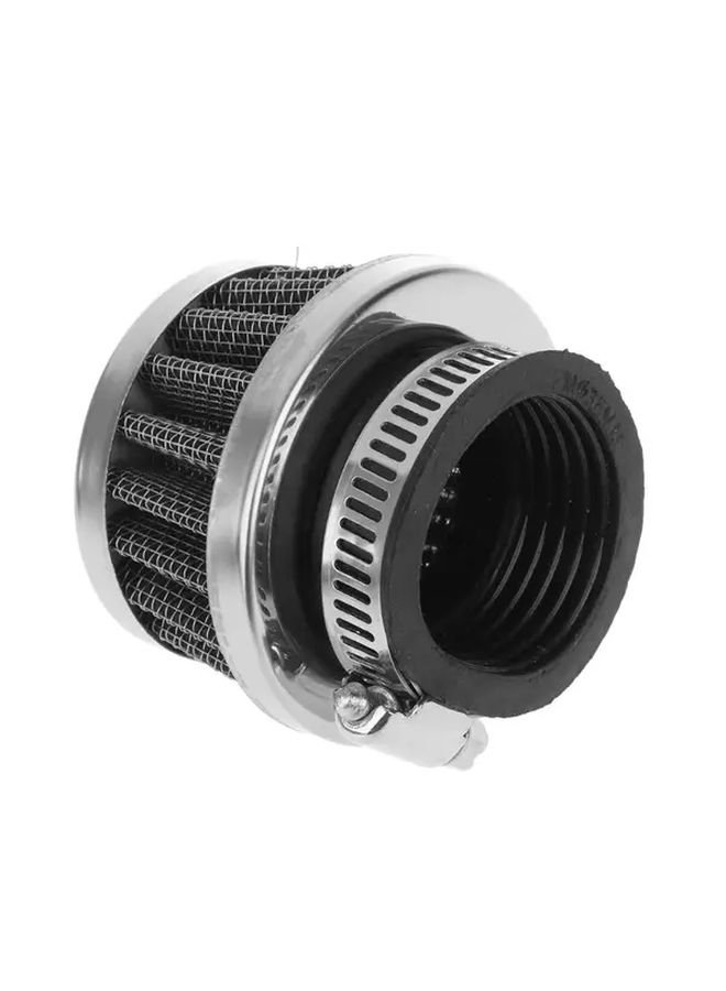 Silvery Motorcycle Air Filter 35mm Air Intake Cleaner For Moto Scooter Pit Bike - Image 5