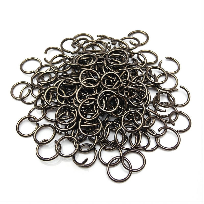 Portable Small Jump Rings 3 Color 6mm 0.9mm Thick For Outdoor Repair Use - Image 1