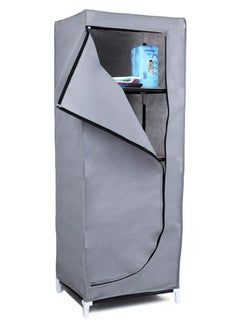 FOLDABLE NON-WOVEN WARDROBE WITH FOUR SHELVES . SIZE 39X50X135 CM - GRAY COLOR - pzsku/Z89A17D23883B1E85E500Z/45/_/1715690805/cedcd989-0a80-41aa-a054-fd3d00387c68