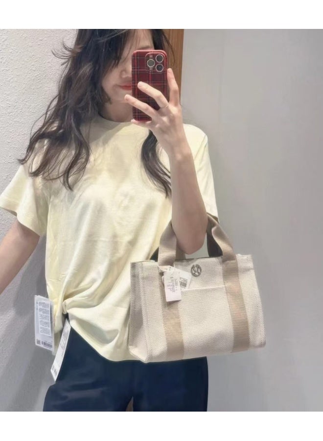 Lululemon Women's Canvas Tote Bag - Stylish Mommy Bag - Image 2