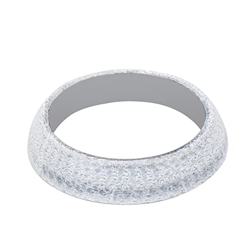 Tongze 2 Inches51mm Exhaust Manifold Gasket Universal Exhaust Flange Gasket Seal Muffler Ring Replacement to Prevent Leaking Between Exhaust Manifold and Exhaust Pipe Exhaust Donut Gasket - Image 1
