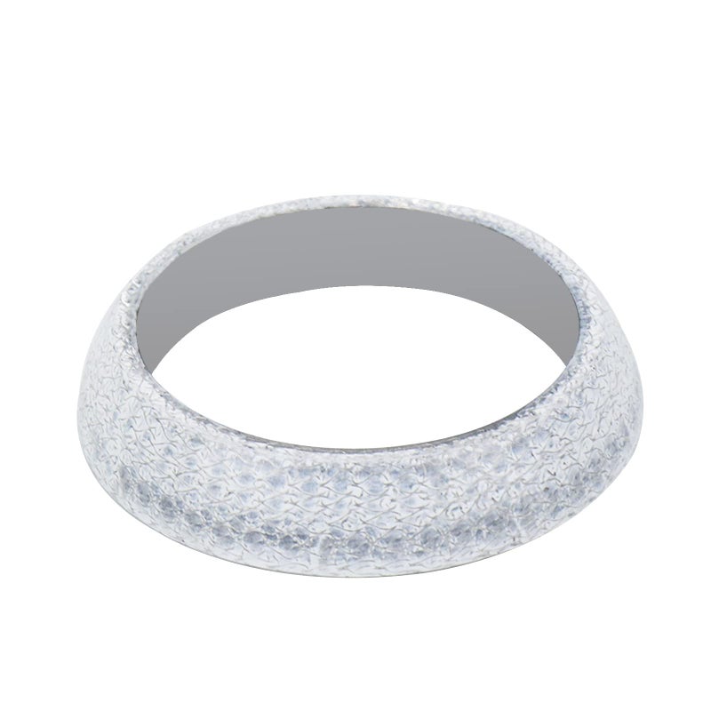 Tongze 2 Inches51mm Exhaust Manifold Gasket Universal Exhaust Flange Gasket Seal Muffler Ring Replacement to Prevent Leaking Between Exhaust Manifold and Exhaust Pipe Exhaust Donut Gasket - Image 3
