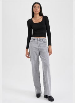DeFacto Fitted Square Neck Sweater  - Image 4