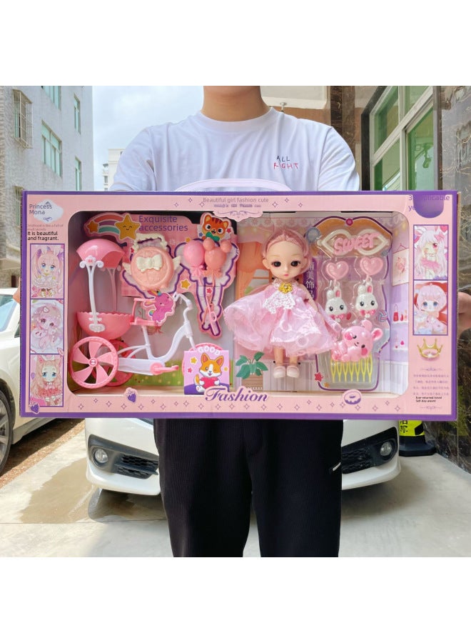 Enamel Plastic Dolls Toys Figurines Traditional Modern Designs Various Colors Sizes Suitable For Children Adults-Color:3688-141 【doll Clothes Color Bag Style Random】】 - Image 4