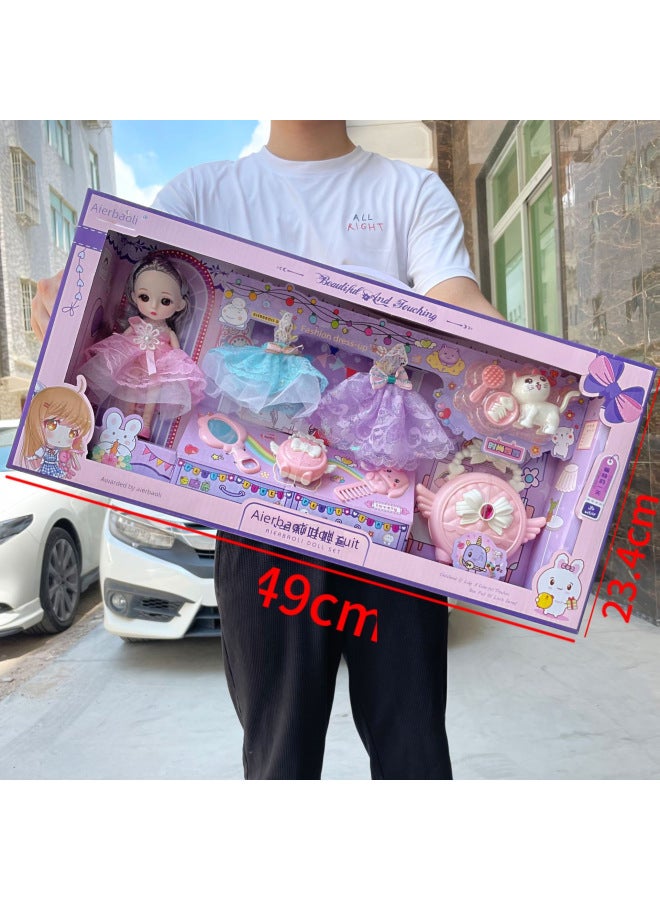 Enamel Plastic Dolls Toys Figurines Traditional Modern Designs Various Colors Sizes Suitable For Children Adults-Color:3688-141 【doll Clothes Color Bag Style Random】】 - Image 5