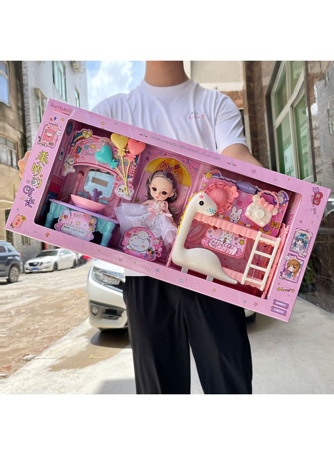 Enamel Plastic Dolls Toys Figurines Traditional Modern Designs Various Colors Sizes Suitable For Children Adults-Color:3688-141 【doll Clothes Color Bag Style Random】】 - Image 3