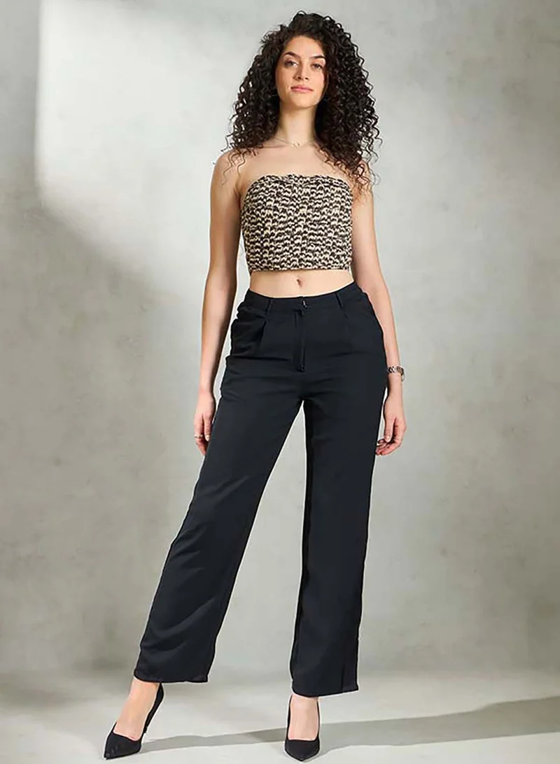 Virgio VIRGIO 100% Cotton Printed Straplesstube Top