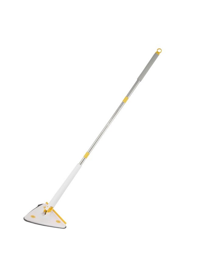 PRIME PICK ممسحة مثلثية قابلة للتعديل من برايم بيك، ممسحة حائط دوارة بزاوية 360 درجة للتنظيف الرطب والجاف، قابلة للإزالة والغسل - Image 1