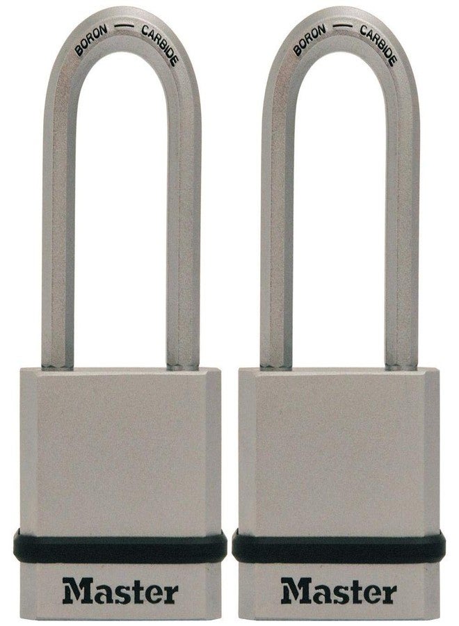 Master Lock M530XTLH Magnum Solid Steel Keyed Alike Padlocks, 1-Pack, 2-Count - Image 1