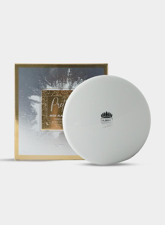 Ajmal Pretty Misk Al Arosah Body Powder 75g - Image 1