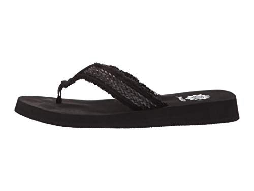 Yellow Box Fianni Flip-Flop, Black, 7 M US - Image 5