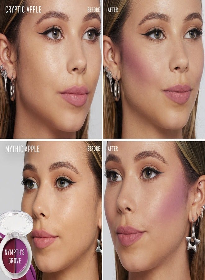 KVD Beauty Good Apple Blush Balm Duo Nymphs Grove  - Image 3