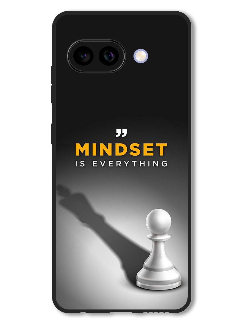 Theodor Case Compatible with Google Pixel 9A Protection Shockproof Bumper Cover Mindset is Everything (2) - Image 1