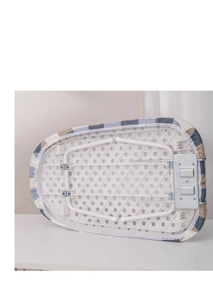 A stylish, compact, and multifunctional ironing board designed for small spaces — perfect for quickly removing wrinkles from clothes at the last minute. This ironing board transforms your ironing experience with convenience and efficiency.  - Image 3
