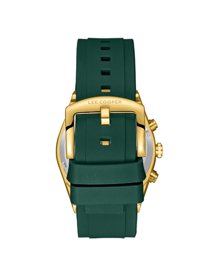 Lee Cooper Men Multi Function Dark Green Dial Watch - LC08088.177  - Image 4