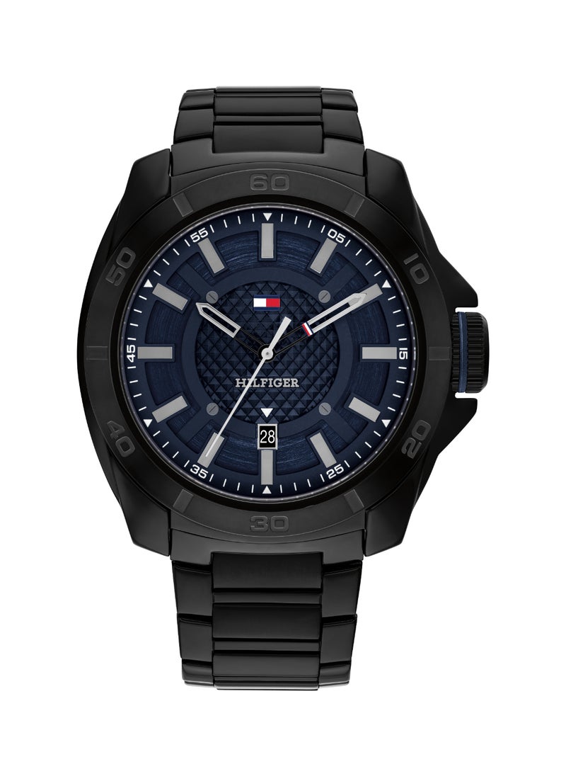 TOMMY HILFIGER Round Analog Men's Blue Case Watch - 1792139  - Image 1