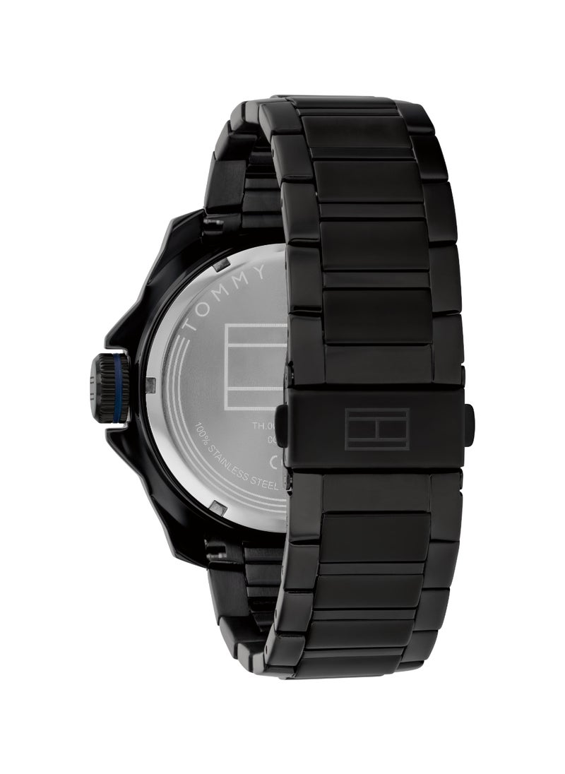 TOMMY HILFIGER Round Analog Men's Blue Case Watch - 1792139  - Image 3