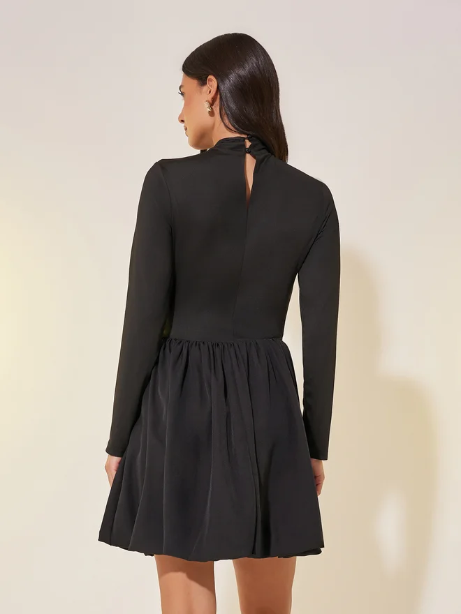 Take Two Gathered Bubble Dress