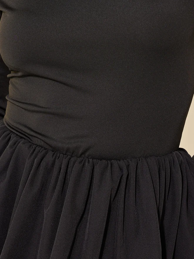 Take Two Gathered Bubble Dress