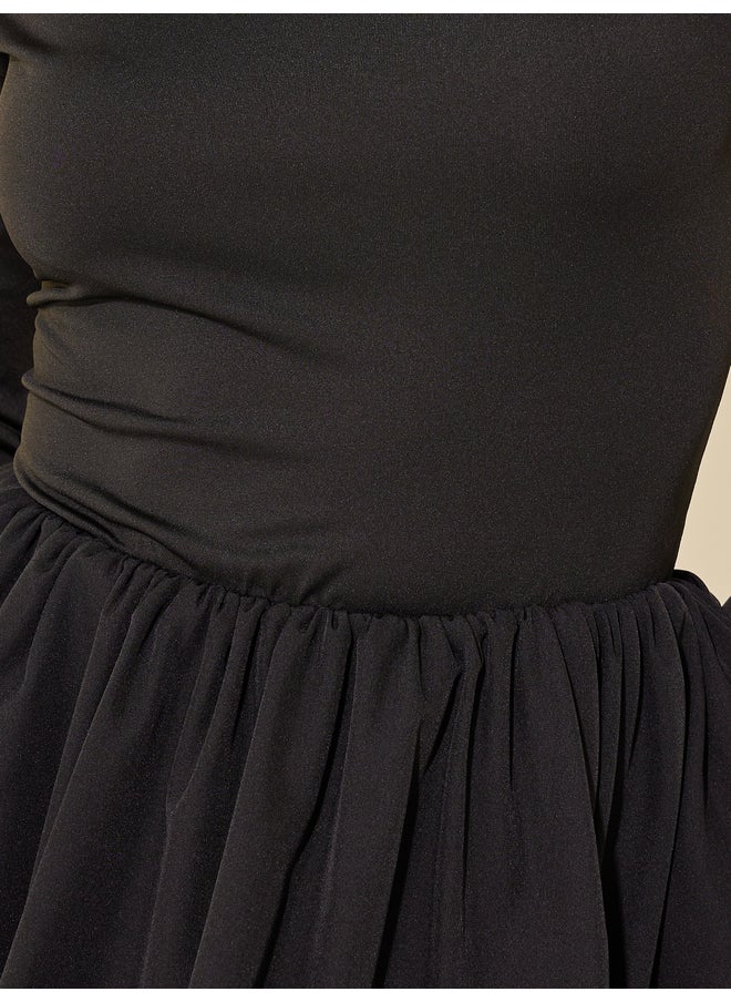 Take Two Gathered Bubble Dress  - Image 4