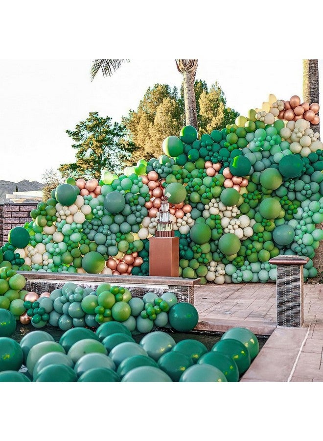 PartyWoo Dark Green Balloons 20 pcs 18 Inch Large Big Jumbo Giant Hunter Emerald Forest Green Latex Helium Balloons for Graduation Christmas Mardi Gras Birthday Party Decorations Green-Y56 - Image 3