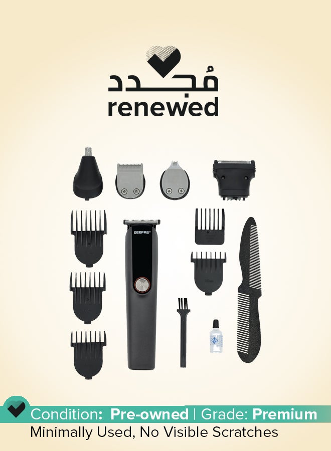 GEEPAS مجموعة العناية الشخصية القابلة لإعادة الشحن 11 في 1 المجددة - Image 1