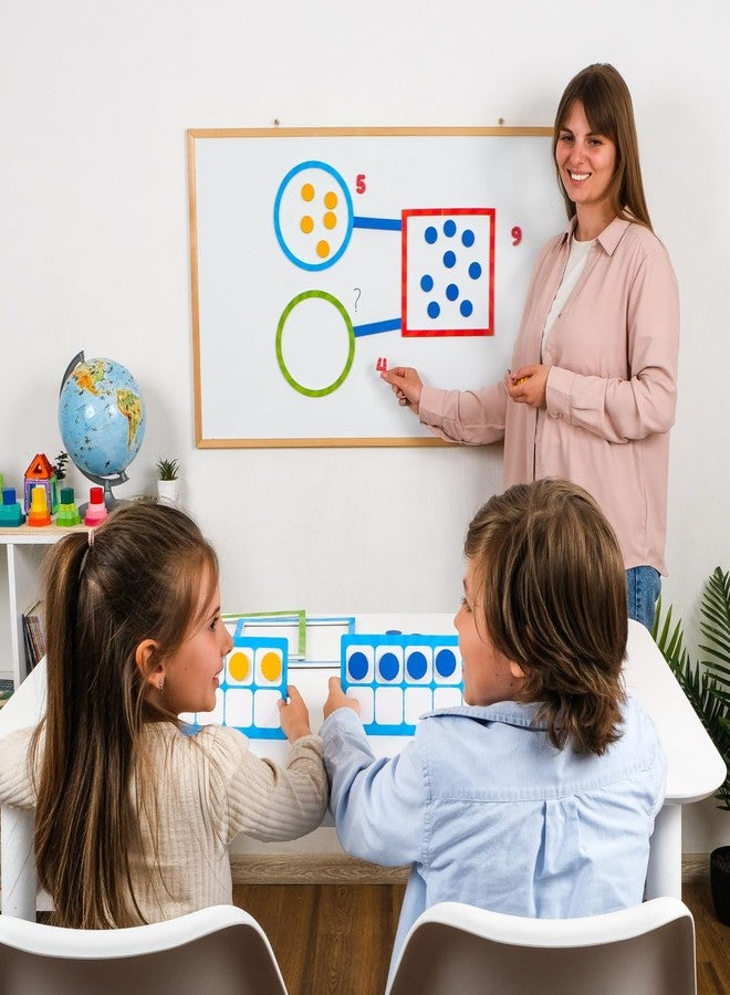 Simply magic 82 PCS Jumbo Magnetic Number Bonds and Magnetic Ten Frames Set - Magnetic Numbers for Whiteboard, Math Counters, 10 Ten Frames for Classroom, Math Manipulatives, Classroom Must Haves - Simply Magic - Image 2