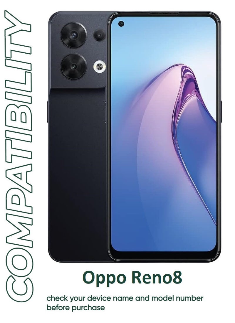 ACLIX 5 Pieces Antistatic ESD Dustproof Premium Quality High Definition Tempered Glass Screen Protector Designed For Oppo Reno8 - Image 3