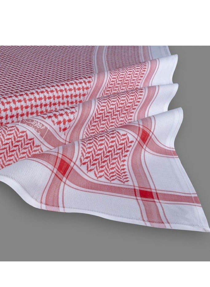 البسام شماغ البسام بصمة 19 أحمر - Image 2