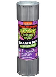 تيناجر ميوتنت نينجا ترتلز علب 83700Co Mutant Mayhem Mutagen Ooze مع سلحفاة مفاجئة. هدية مثالية للأولاد من سن 4 إلى 7 سنوات والمشجعين  - Image 2