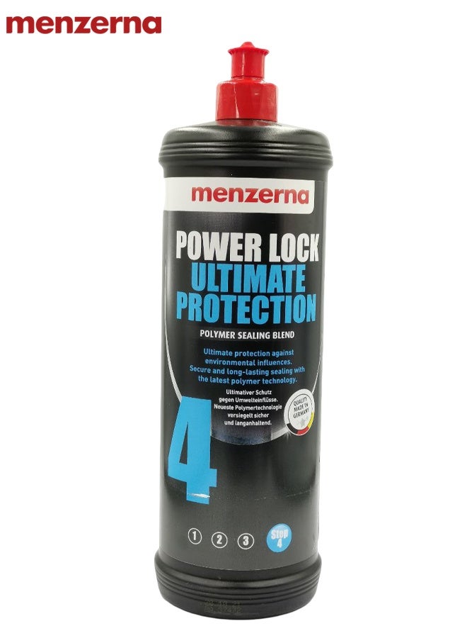 Menzerna Power Lock Ultimate Protection Polymer Paint Sealant 1 Liter, Long Lasting Car Paint Protection, High Gloss Finish, Hydrophobic Coating, UV Protection, Professional Automotive Paint Sealant, Premium Car Detailing Polish and Surface Protection . - Image 3