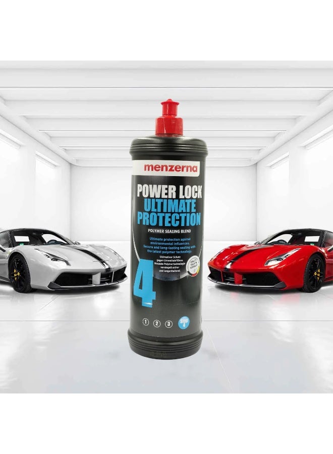 Menzerna Power Lock Ultimate Protection Polymer Paint Sealant 1 Liter, Long Lasting Car Paint Protection, High Gloss Finish, Hydrophobic Coating, UV Protection, Professional Automotive Paint Sealant, Premium Car Detailing Polish and Surface Protection . - Image 5