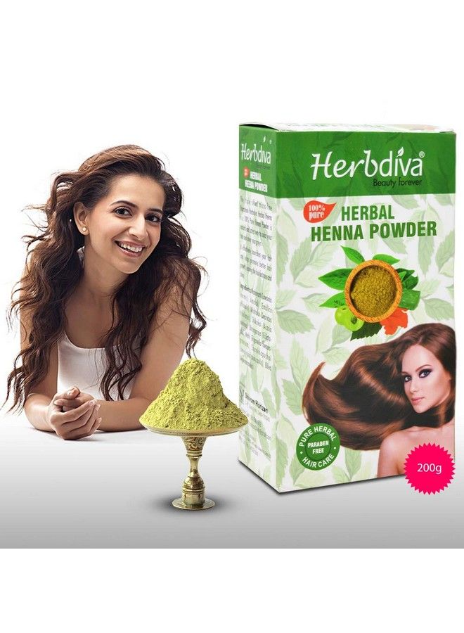 Herbdiva Herbal Henna Powder 200Gm - Image 2