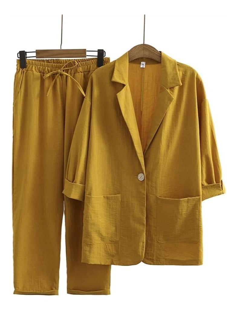 KUYING New Fashionable Women's Casual Suit Set  - Image 1