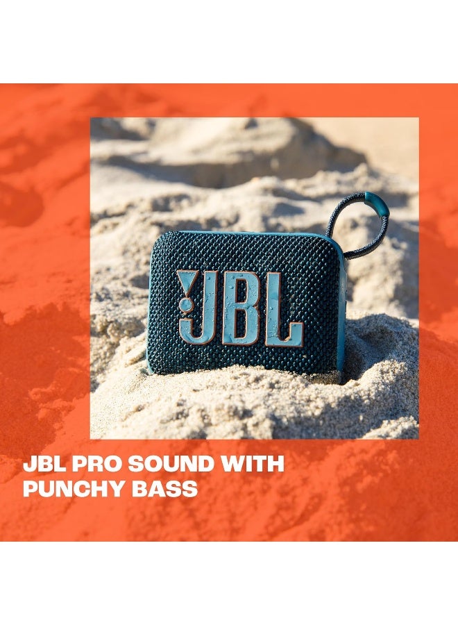 JBL Go4 Portable Waterproof Speaker Red - Image 2