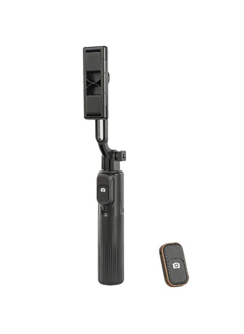 LIVE-K5 Bluetooth Foldable Tripod Selfie Stick , 360° Rotation, Remote Control, Adjustable Height, and Stable Anti Slip Base for Phones and Cameras