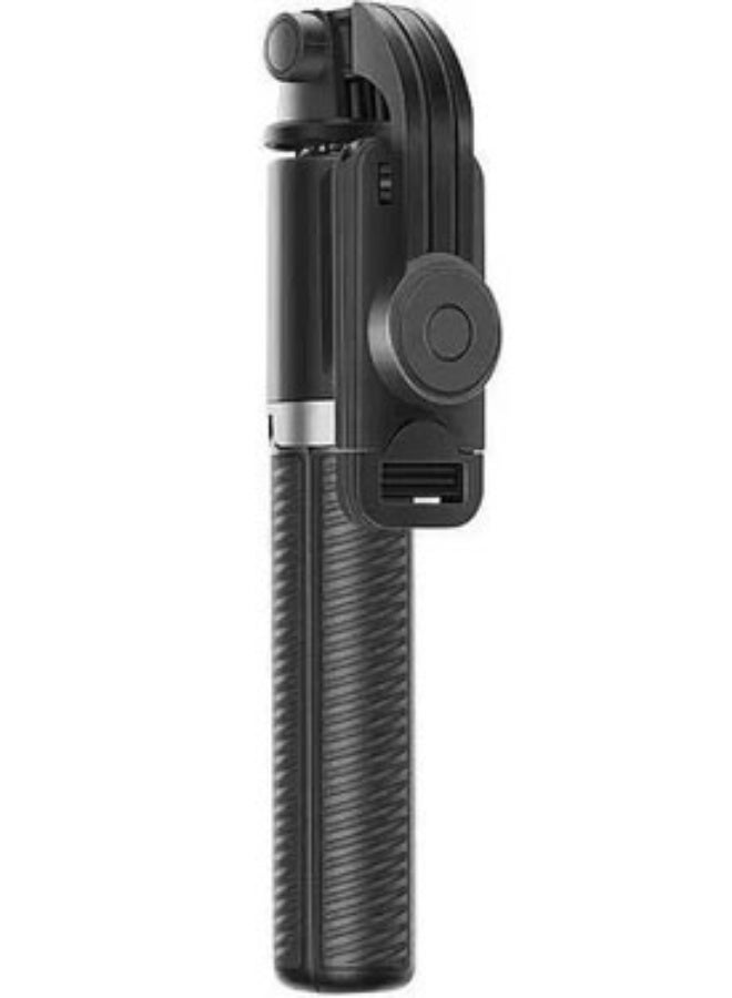 Bluetooth Selfie Stick with Fill Light and Wireless Remote Control for Smartphones Extendable 100cm Portable Selfie Stick with Adjustable Brightness for Photos and Videos - Image 1