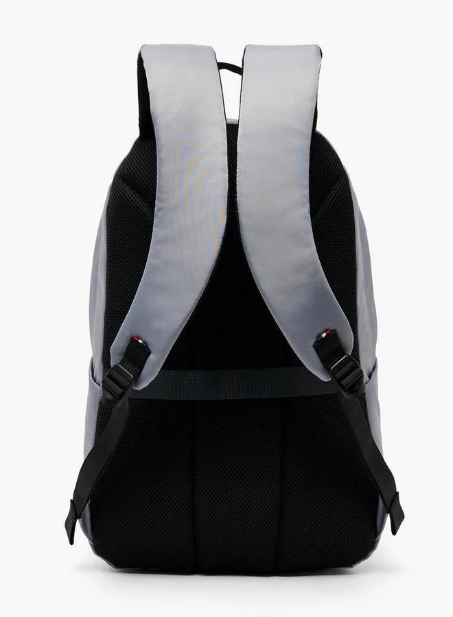 Lee Cooper GREY Solid School Backpack For Kids 13 Years+ With Padded Shoulder Straps  | Best Price UAE