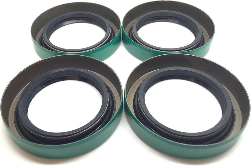 مجموعة WPS (4 قطع) (TM) ختم شحم عجلة محور المقطورة 10-19 171255TB 1.719'' × 2.565'' لمحاور E-Z Lube بقدرة 3500# - Image 2