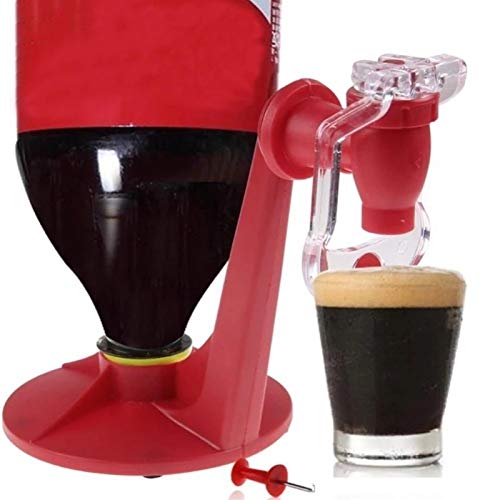bingxqiso Creative Saver Soda Dispenser Bottle Coke Upside Down Drinking Water Dispense Machine Party Home Bar Accessory - Image 1