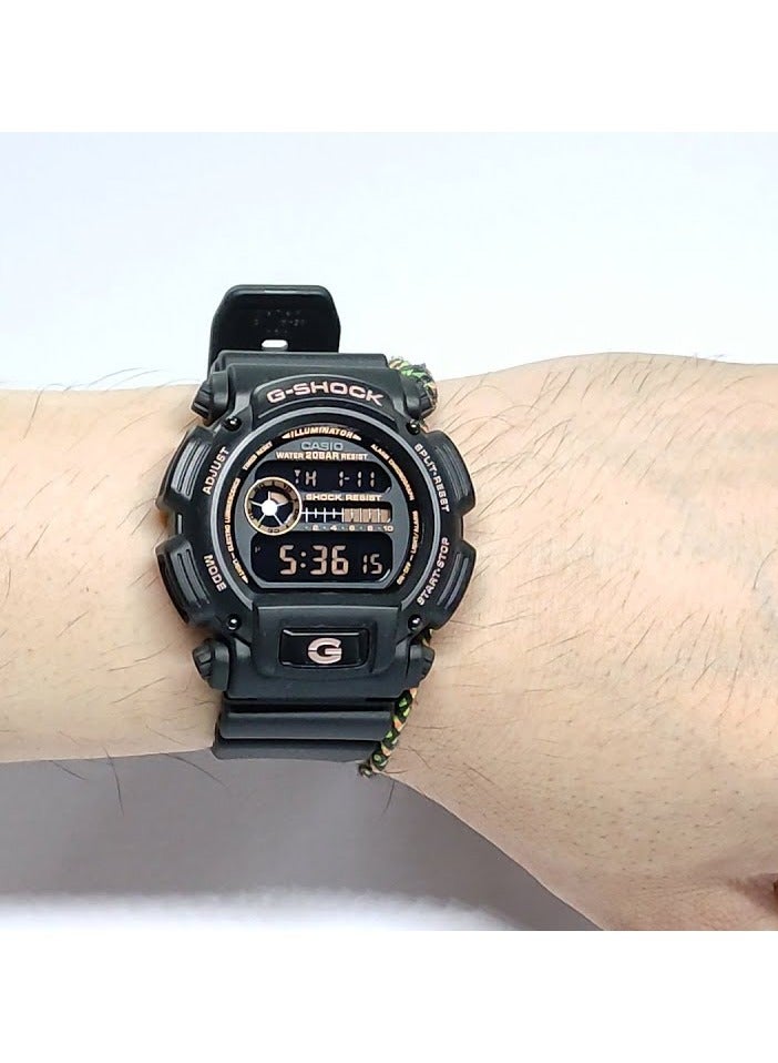 كاسيو ساعة جي شوك كاجوال للرجال DW-9052GBX-1A4DR - Image 3