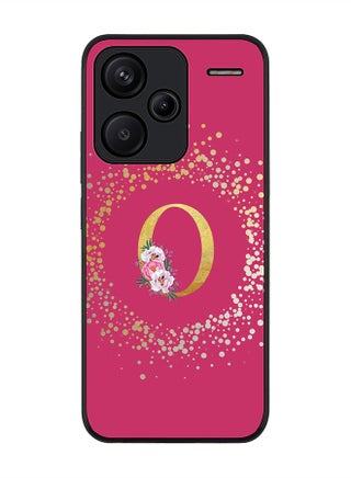 Rugged Case for Xiaomi Redmi Note 13 Pro Plus Case Cover- Custom Monogram Initial Letter Floral Pattern Alphabet- O(Deep Pink Rose) - pzsku/Z89A3A23AEF702AE2B447Z/45/_/1712051692/2dddcbb5-ff6f-4ef9-93da-147ef2f6df7b