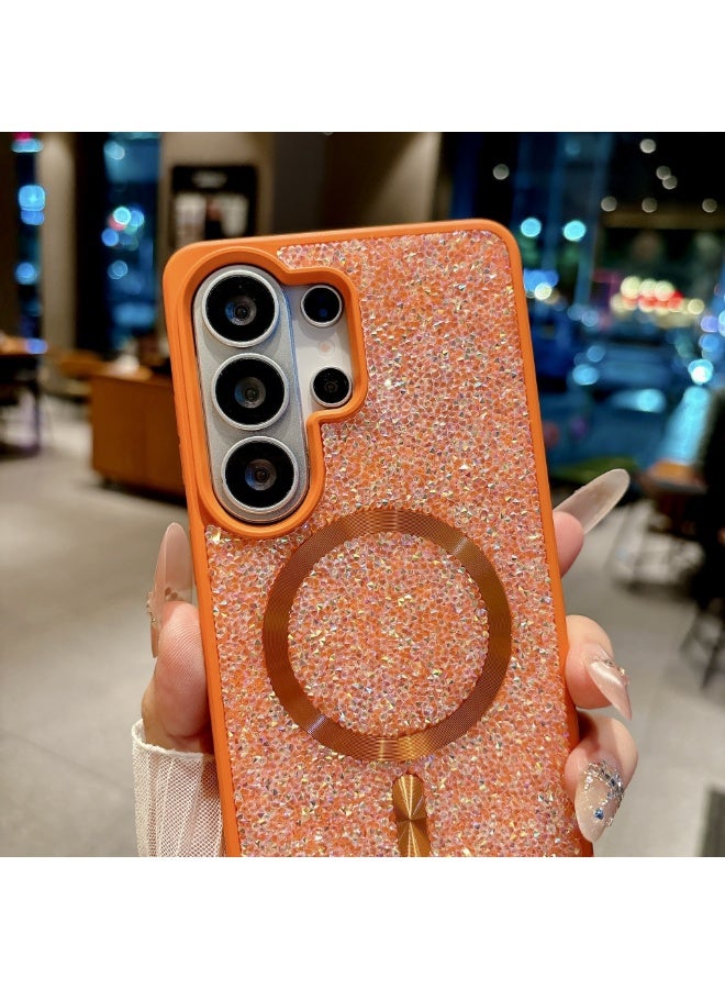 Bling Glitter Magnetic Phone Case for Samsung Galaxy S26 Ultra, Shockproof Full Coverage - Image 2
