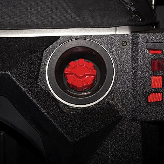 ريحني روجد ريدج 1122912 غطاء وقود إيليت ألومنيوم أحمر 01 جيب رانجلر جارنت جلادياتور TjLjJkJkuJlJt - Image 5