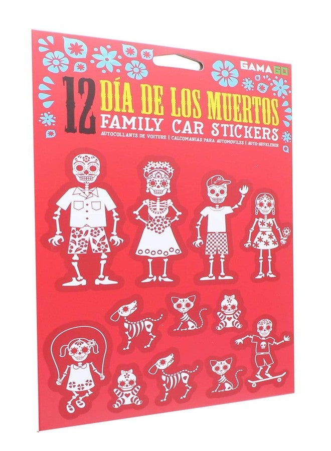 GAMAGO Dia De Los Muertos Car Stickers,One Size - Image 3