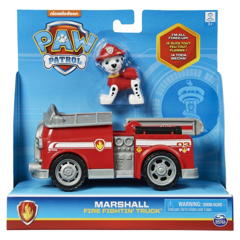 Spin Master - Paw Patrol Movie Marshall Fire Fighter Truck - 6058795 - Image 1