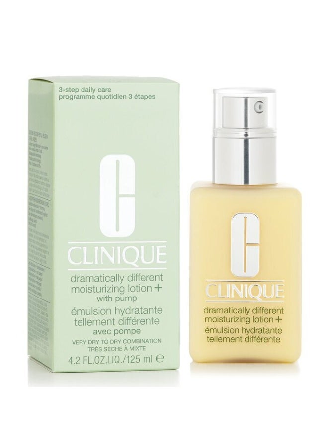 لوشن مرطب مختلف بشكل جذري + مع مضخة 125 مل