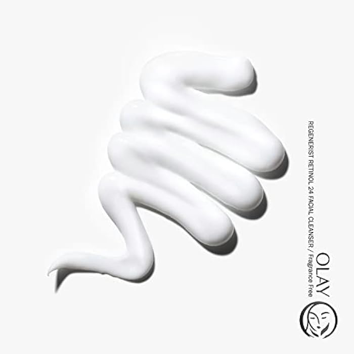 Olay Retinol 24 Duo Pack, Renewing Exfoliating Cleanser, FragranceFree 5.0 FL oz, Night Moisturizer, Fragrance-Free, 1.7 oz, 4ct Retinol Cleansing Melts - Image 3