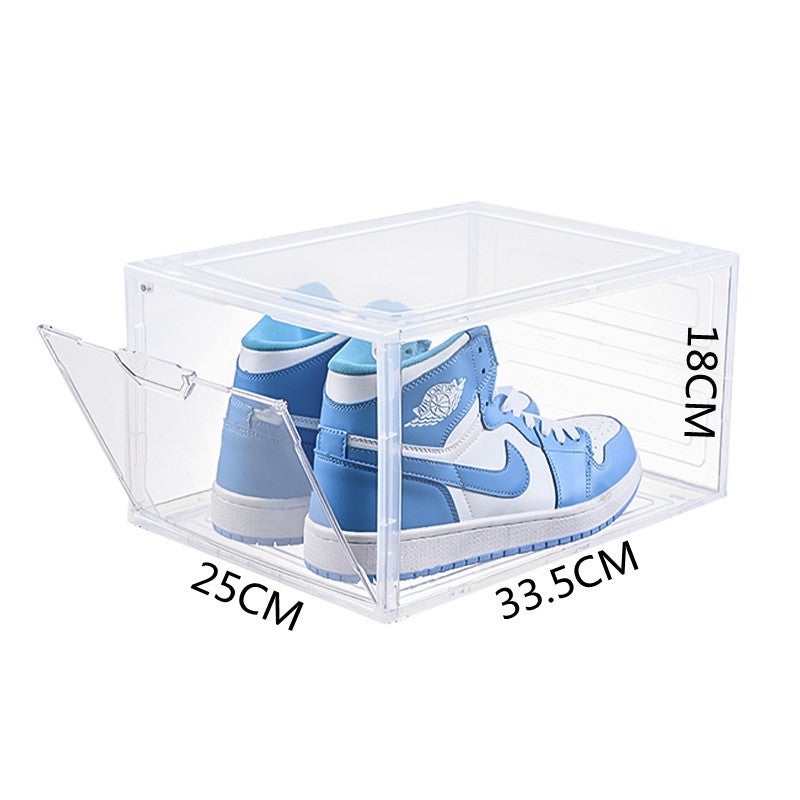 Generic Acrylic Shoe Box Storage Box Aj Sneakers Anti-Oxidation Shoe ...