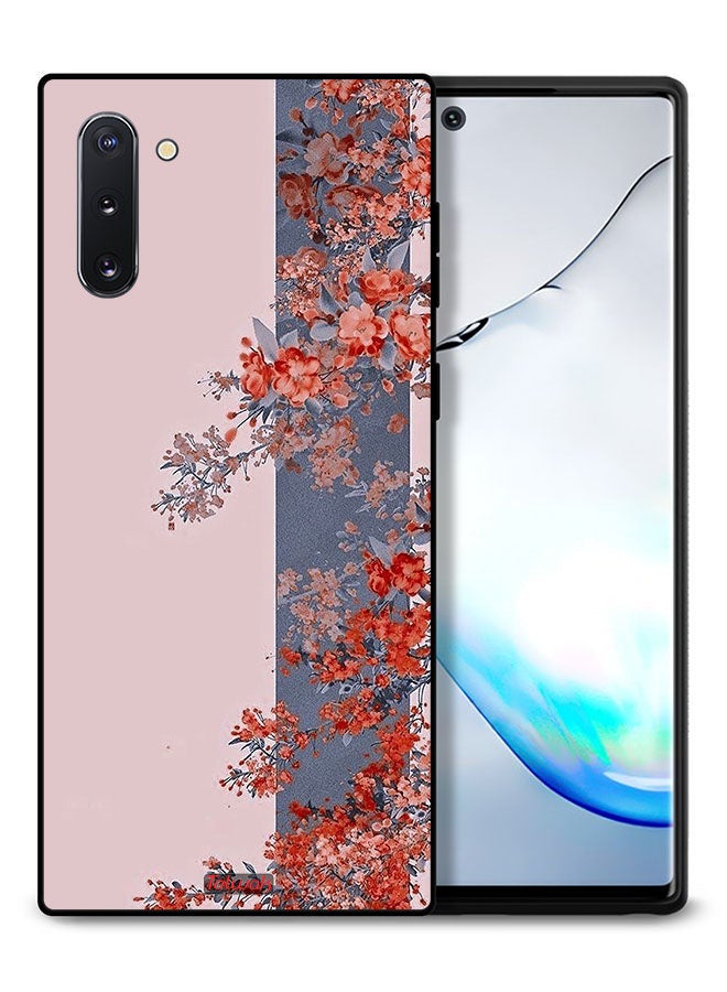 Tolwak Samsung Galaxy Note 10 4G Protective Case Cover Tree Leaves And Flowers Art - Image 1